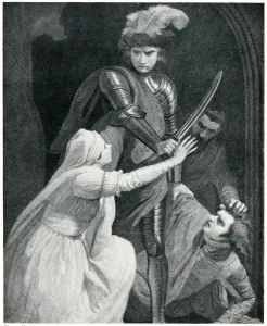 Roger Gallery: Arrest of Roger Mortimer in Nottingham Castle