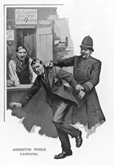 Arrested while Pawning