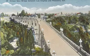 Viaduct Prints: Arreyo Seco Bridge between Los Angeles and Pasadena