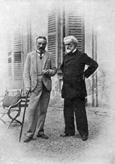 Images Dated 21st February 2011: Arrigo Boito with Verdi