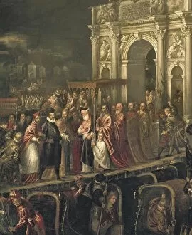 Arrival of Henry III to Venice. ca. 1593. MICHIELI