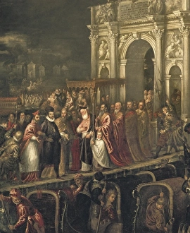 Arrival of Henry III to Venice. ca. 1593. MICHIELI Arrival of Henry III to Venice. ca. 1593. MICHIELI