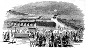 Images Dated 22nd June 2004: The Arrival of the Indian Mail at Folkestone, 1844