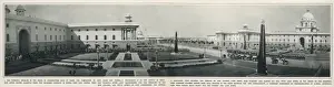 Viceroy Prints: Arrival of Lord Irwin at inauguration of New Delhi