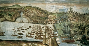 Alvaro Gallery: Arrival of the Spanish squadron to Lisbon under