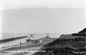 Newhaven Prints: Arrival of the Steamer at Newhaven