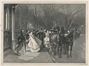 Arriving for a Party