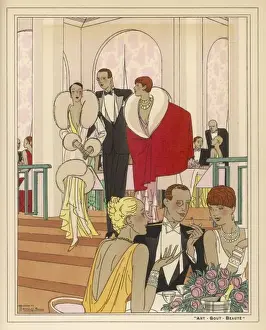 Parlour Prints: Arriving at Restaurant