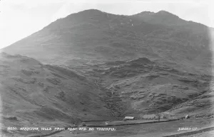 Terrain Prints: Arrochar Hills from Rest and Be Thankful