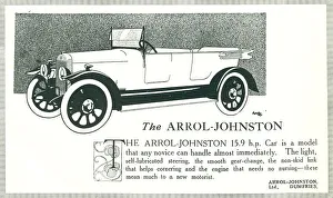 Dumfries Prints: Arrol-Johnston Advertisement