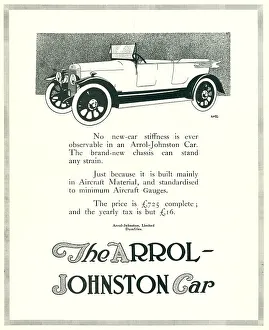 Arrol-Johnston Advertisement