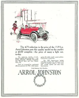 Arrol-Johnston Advertisement
