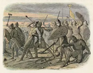 Conquest Prints: Arrow Eye Events Britain Norman Conquest 14 October