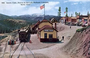 Images Dated 14th November 2018: Arrow Railroad Station, Colorado, USA