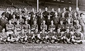 Stand Prints: Arsenal Football Club team and officials 1920-1921