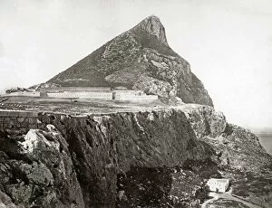 Images Dated 14th October 2015: The Arsenal at Gibraltar, circa 1880s