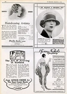 Adverts Gallery: The Art of Arriving in Scotland, The Bystander 1925