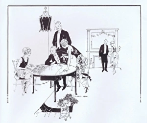 Peto Collection: Art deco artwork by Gladys Peto, 1921 for The Cards Tell Tr