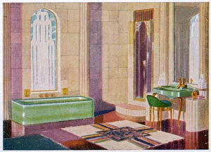Washin G Gallery: Art Deco Bathroom 1930
