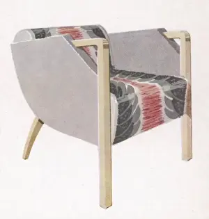 Arm Chair Prints: Art Deco Chair - 2