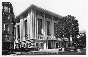 The art deco Cinema Le Sporting in Monte Carlo