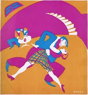 Art Deco Collection: Art deco cover for Theatre World, May 1926