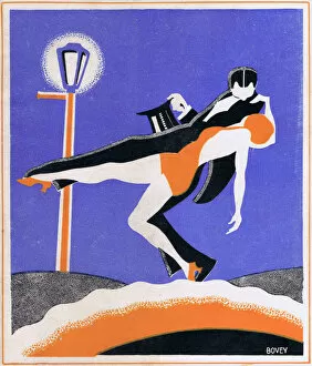 Night Life Collection: Art deco cover for Theatre World, November 1925