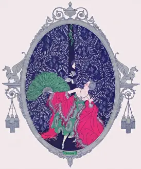 Art deco illustration Fashions of the Hour, 1920