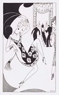Art deco illustration by Fish, 1927