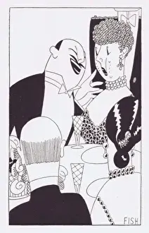 Art deco illustration by Fish, 1927