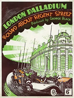 Art Deco Programme cover, The London Palladium
