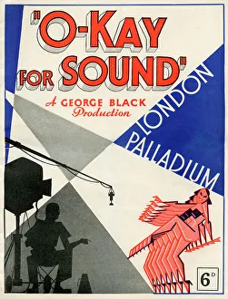 Palladium Prints: Art Deco Programme cover, The London Palladium