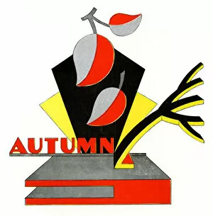 Geometrical Collection: Art Deco shop window design, Autumn
