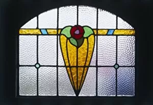 Art Deco Collection: Art Deco Stained Glass