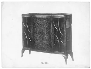 Walnut Prints: Art Deco style Walnut Cabinet