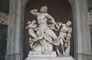 Images Dated 13th August 2005: Art Greek. Hellenistic. The Statue of Lacoon (Laacoonte). 2
