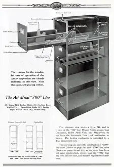 Art Metal Steel Office Equipment, Jamestown, New York, USA