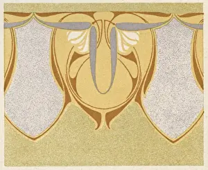 Art nouveau abstract design
