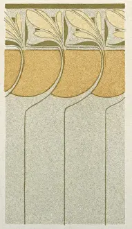 Art nouveau abstract design