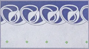 Art nouveau abstract design