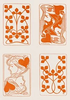Meunier Gallery: Art Nouveau Card Designs