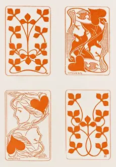 Art Nouveau Card Designs