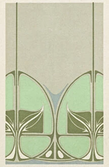 Visual Collection: Art nouveau design with leaves