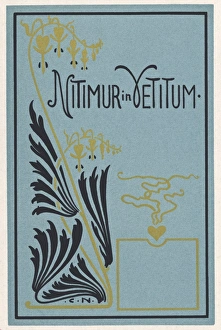 Art Nouveau design, Nemo Ante Mortem Beatus