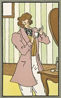 Art nouveau Georgian style design