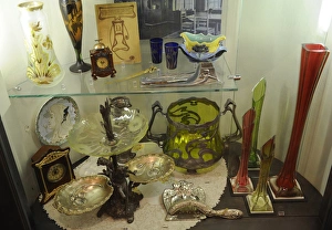 Images Dated 18th March 2012: Art nouveau. Glass bowl. Early twentieth century