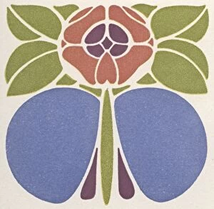 Organic Collection: Art nouveau leaf and flower design