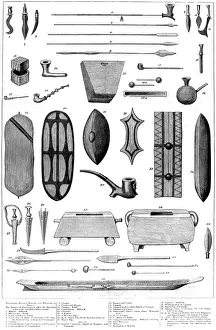 Artefacts Prints: Artefacts collected by H. M. Stanleys Anglo-American Expedit