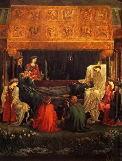 Accompany Gallery: Arthur in Avalon Date: 1881