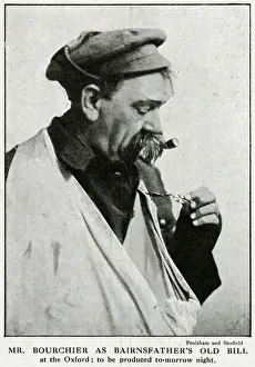 Bourchier Prints: Arthur Bourchier as Old Bill, Bruce Bairnsfather, WW1